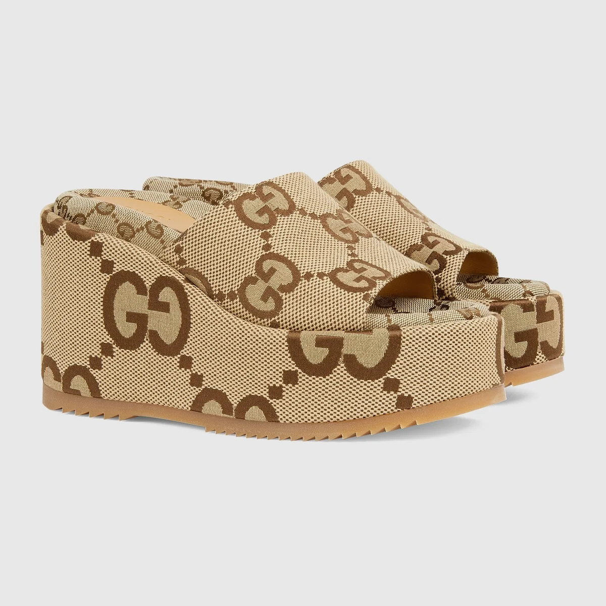 Women’s platform slide sandal view 3