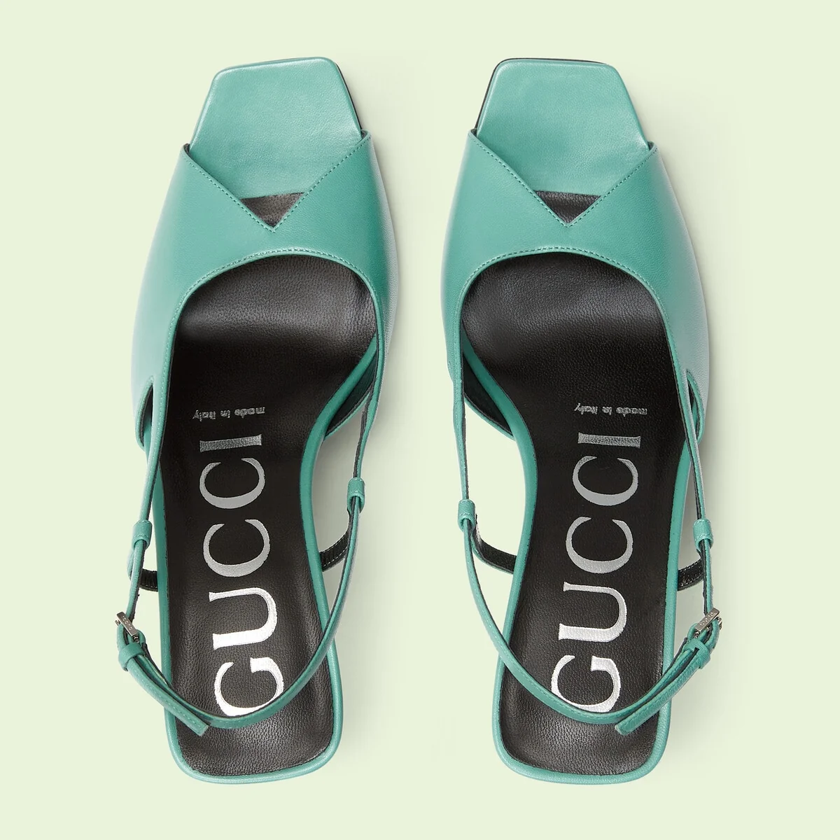 Women’s mid-heel sandal view 4