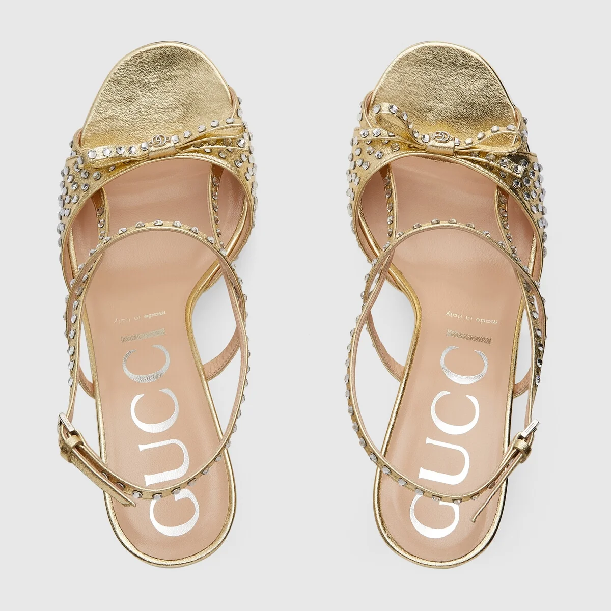 Women’s sandal with crystals view 4