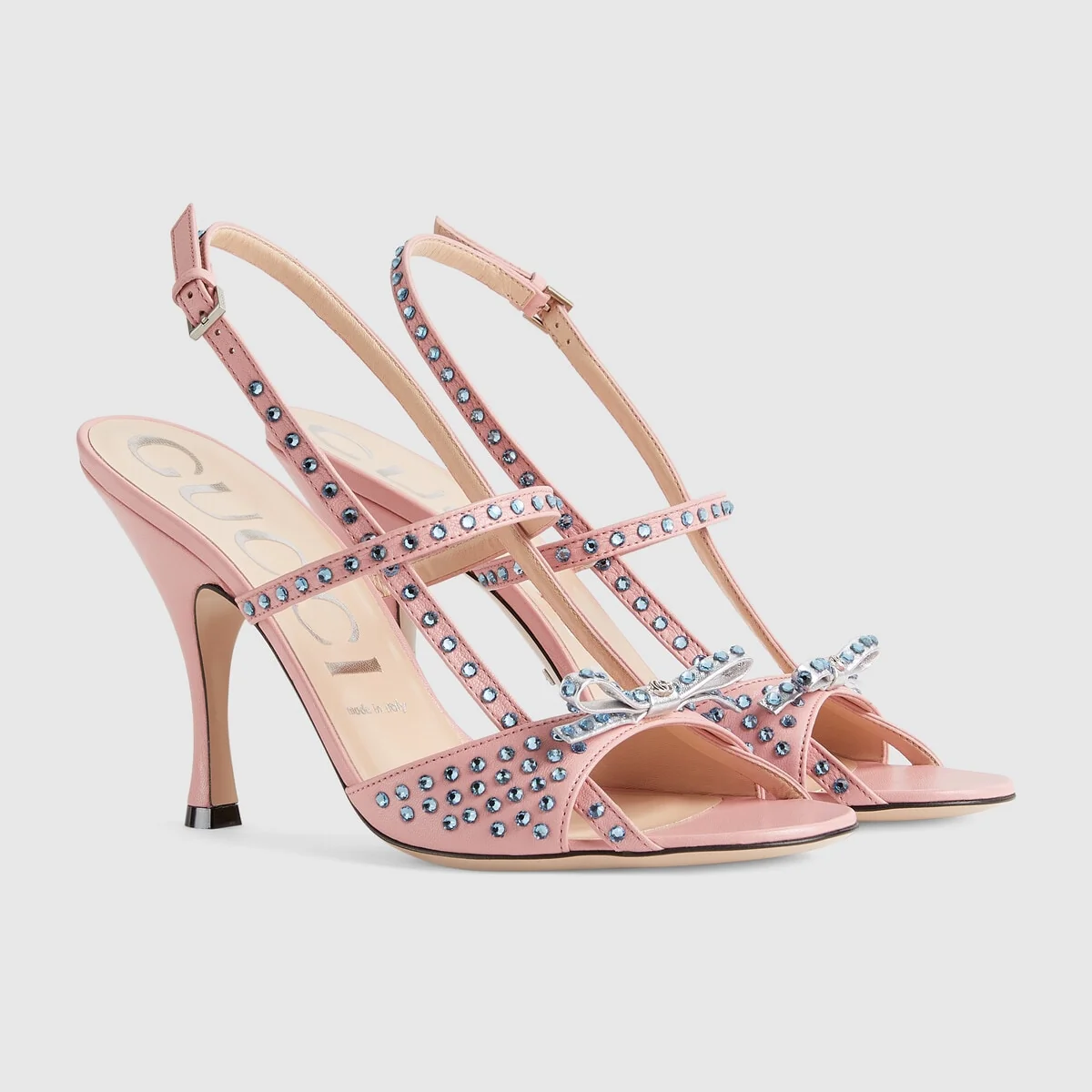 Women’s sandal with crystals view 3