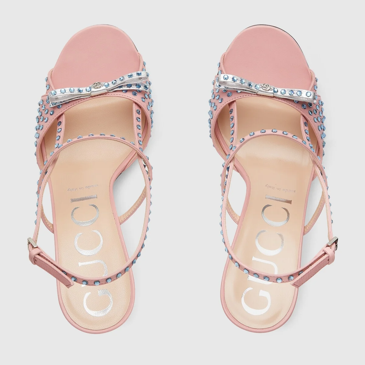 Women’s sandal with crystals view 4