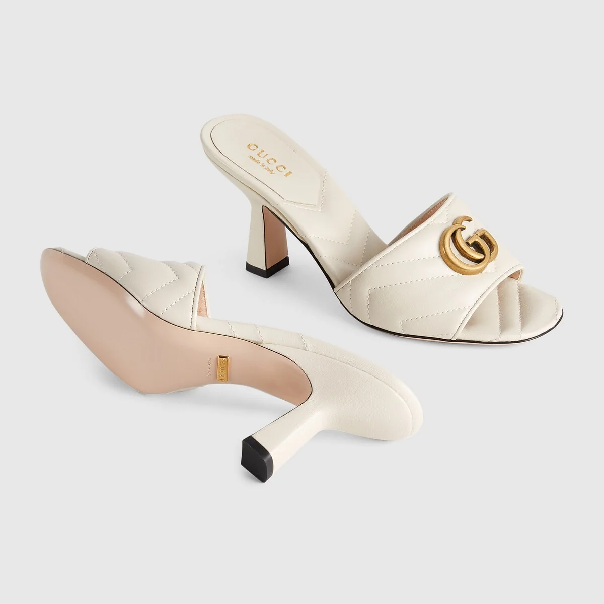 Women’s Double G slide sandal view 6