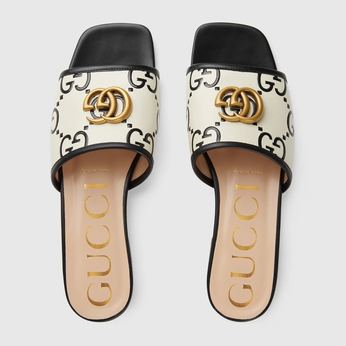 Women’s GG slide sandal view 4