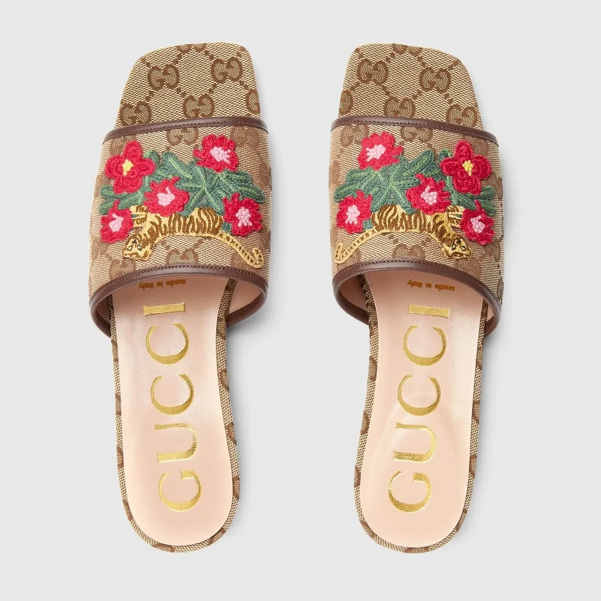 Gucci Tiger Women’s slide sandal view 4