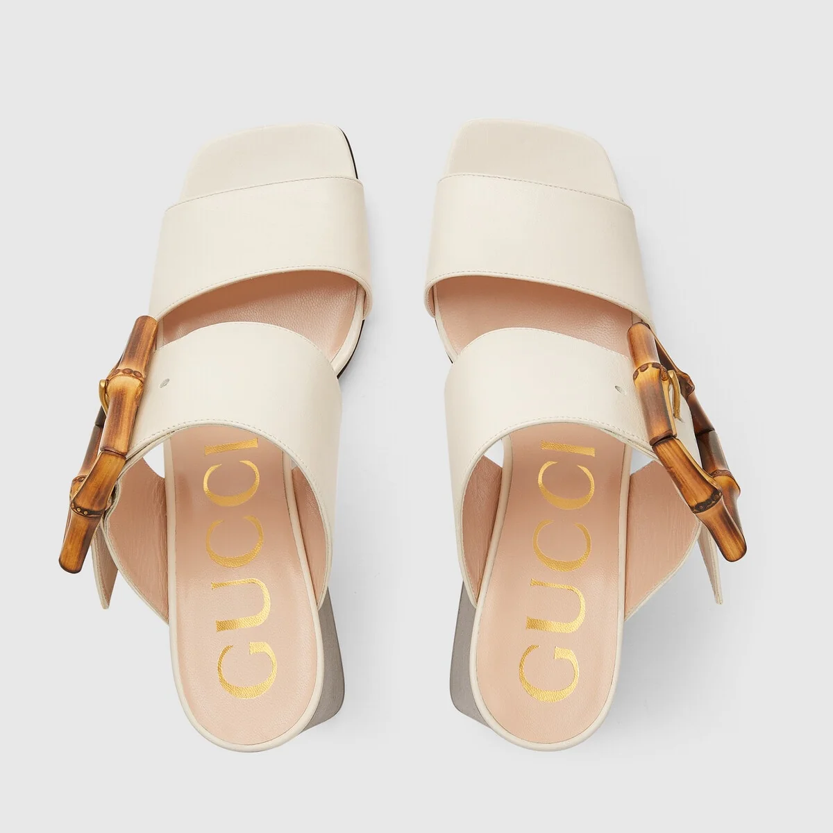 Women’s sandal with bamboo buckle view 4