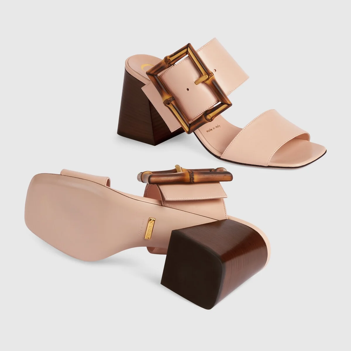 Women’s sandal with bamboo buckle view 6