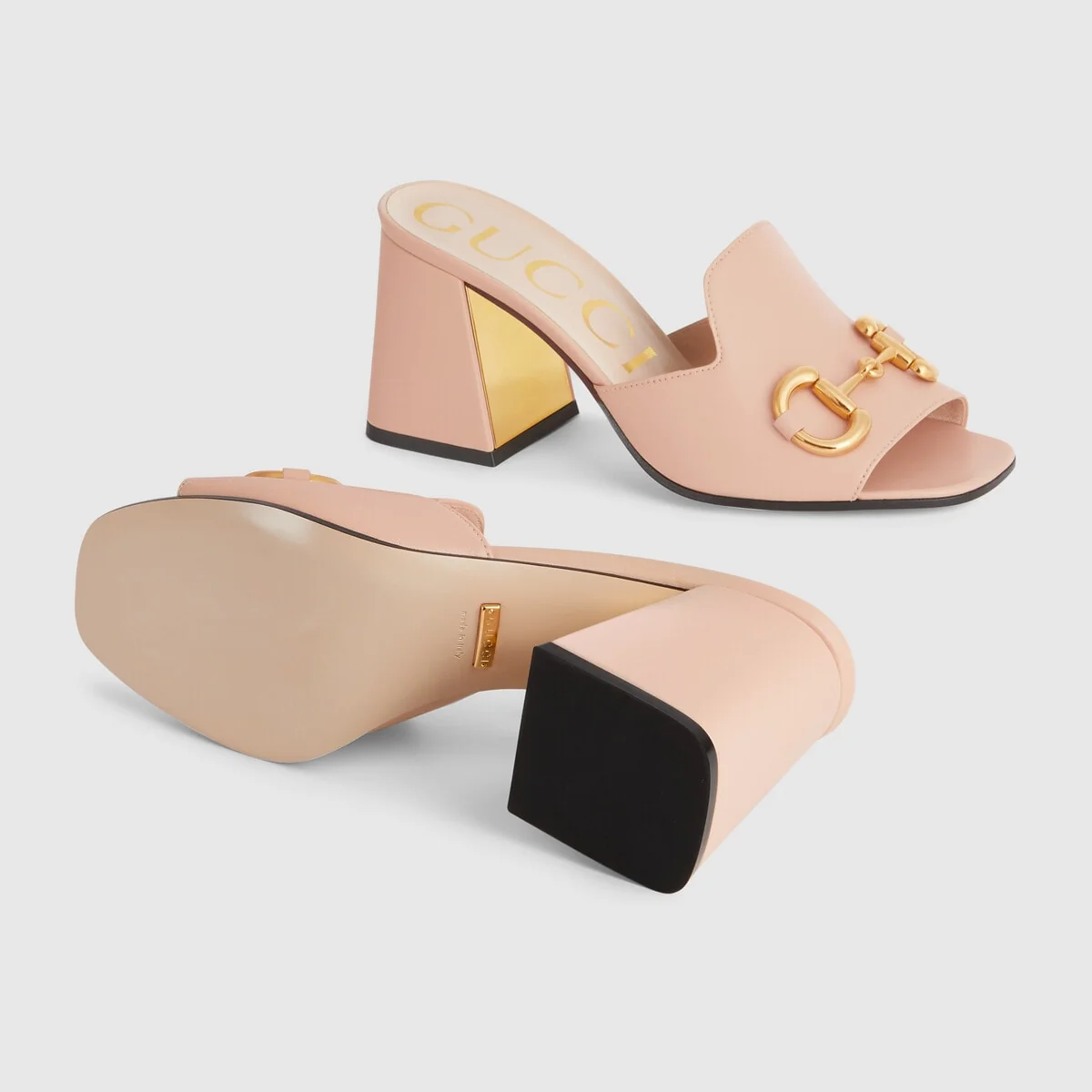 Women’s slide sandal with Horsebit