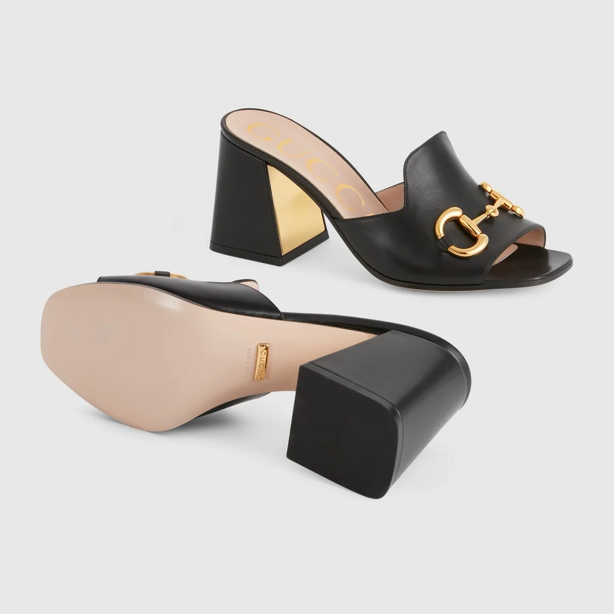 Women’s slide sandal with Horsebit
