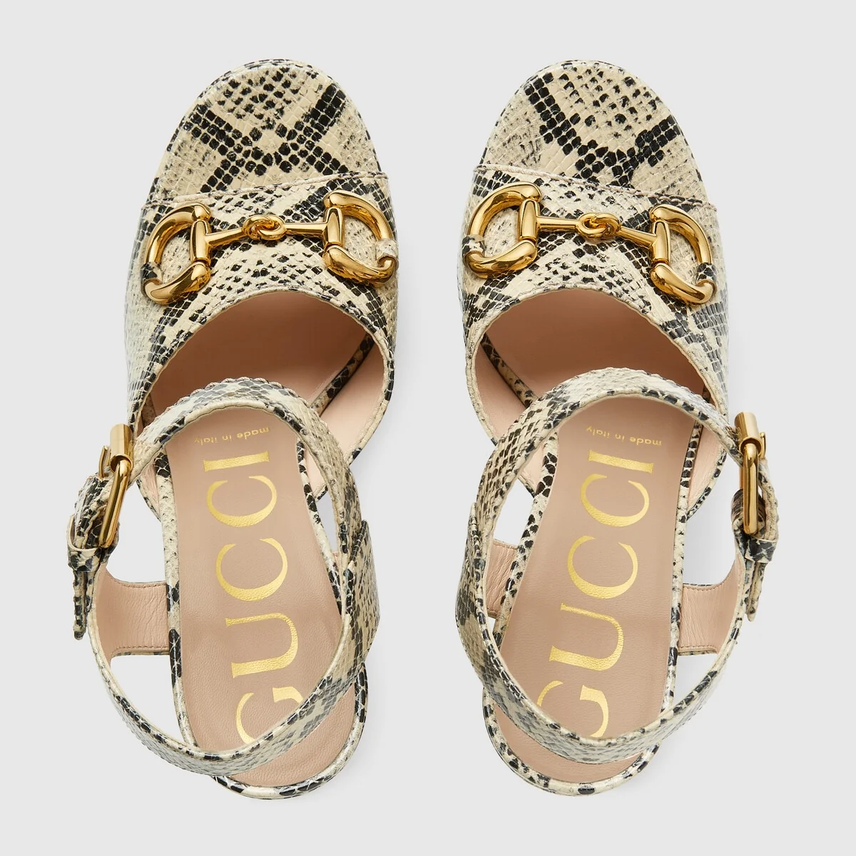 Women’s platform sandal with Horsebit view 4