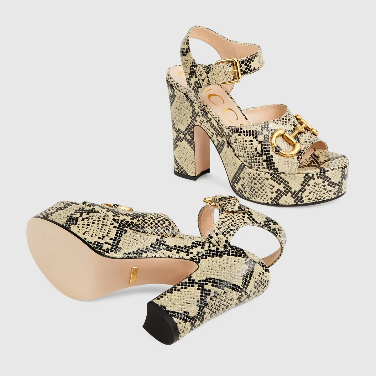 Women’s platform sandal with Horsebit view 6