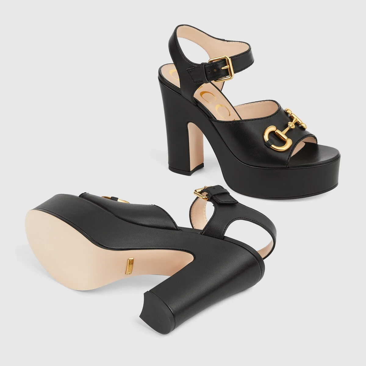 Women’s platform sandal with Horsebit view 6
