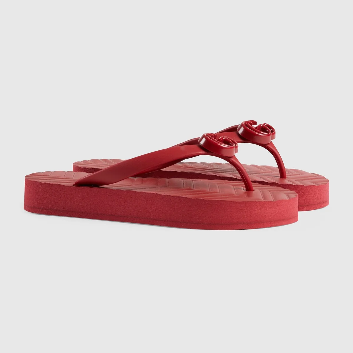 Women’s chevron thong sandal view 3