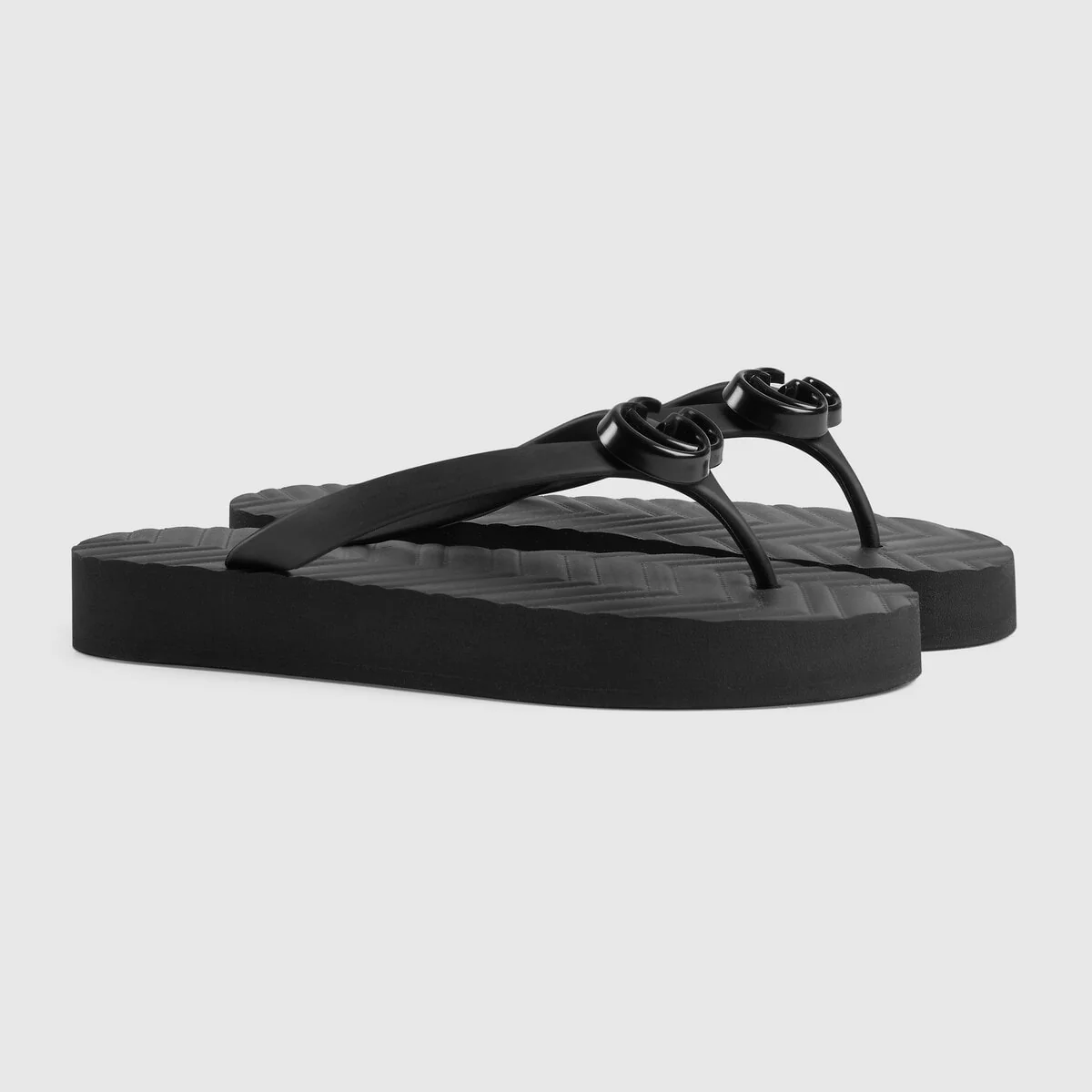 Women’s chevron thong sandal view 3