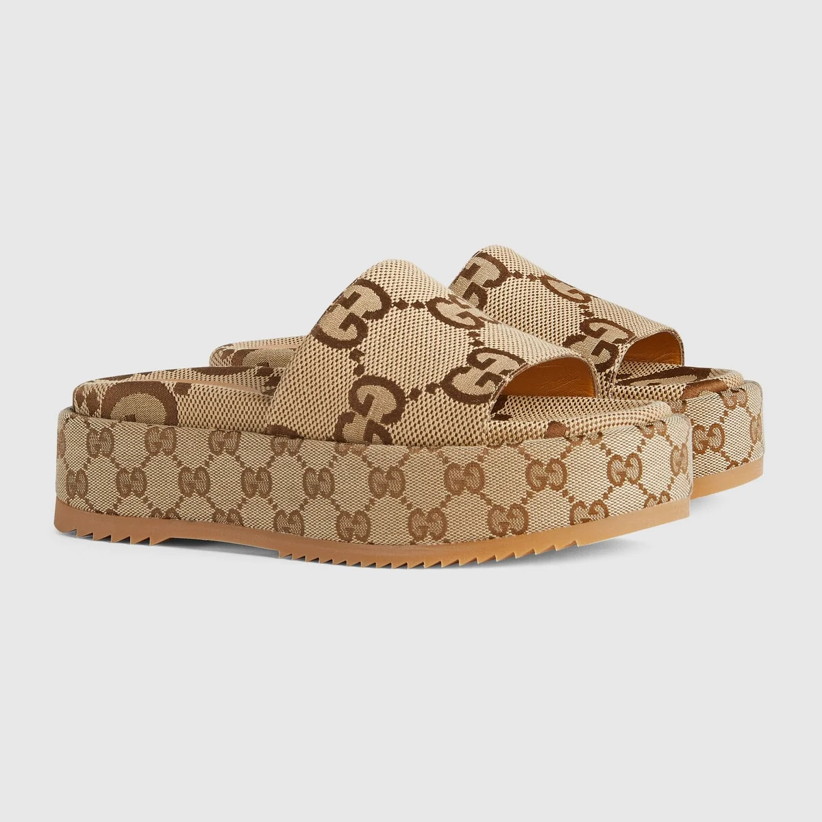 Women’s platform slide sandal view 3
