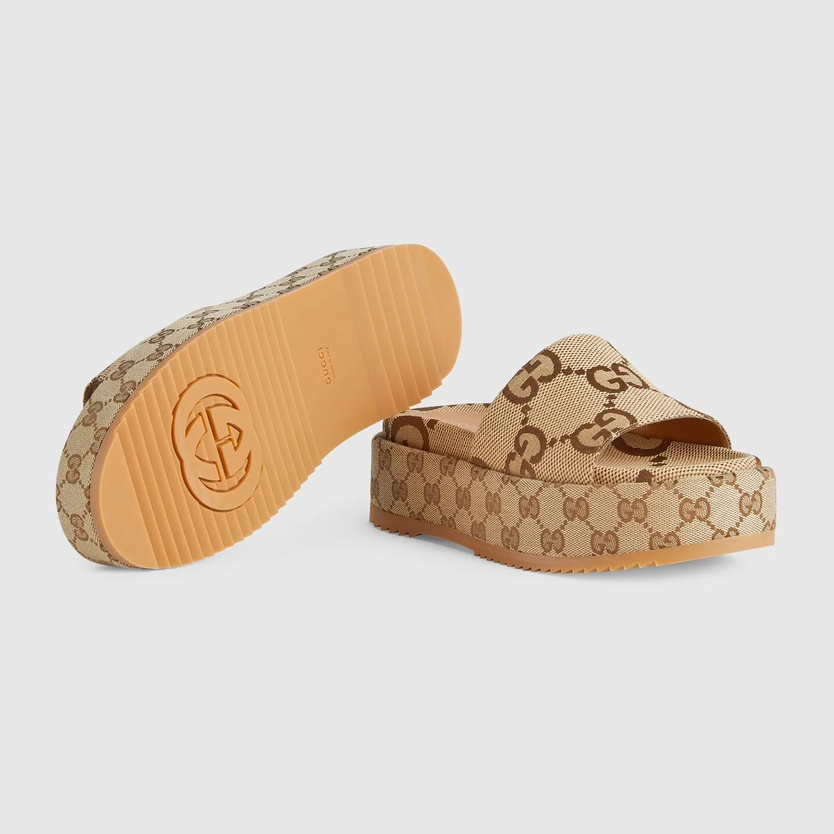 Women’s platform slide sandal view 6