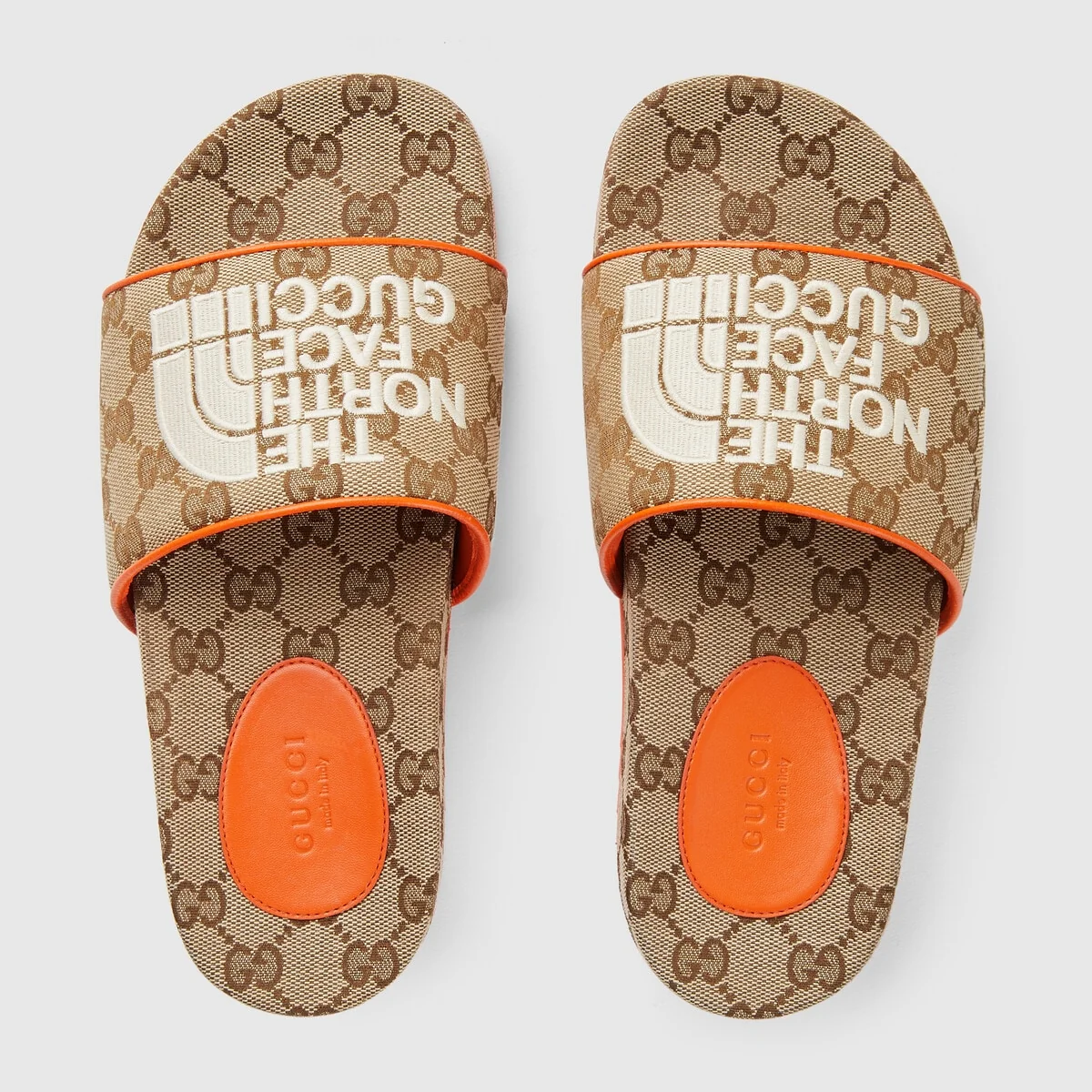 Women’s The North Face x Gucci slide view 4