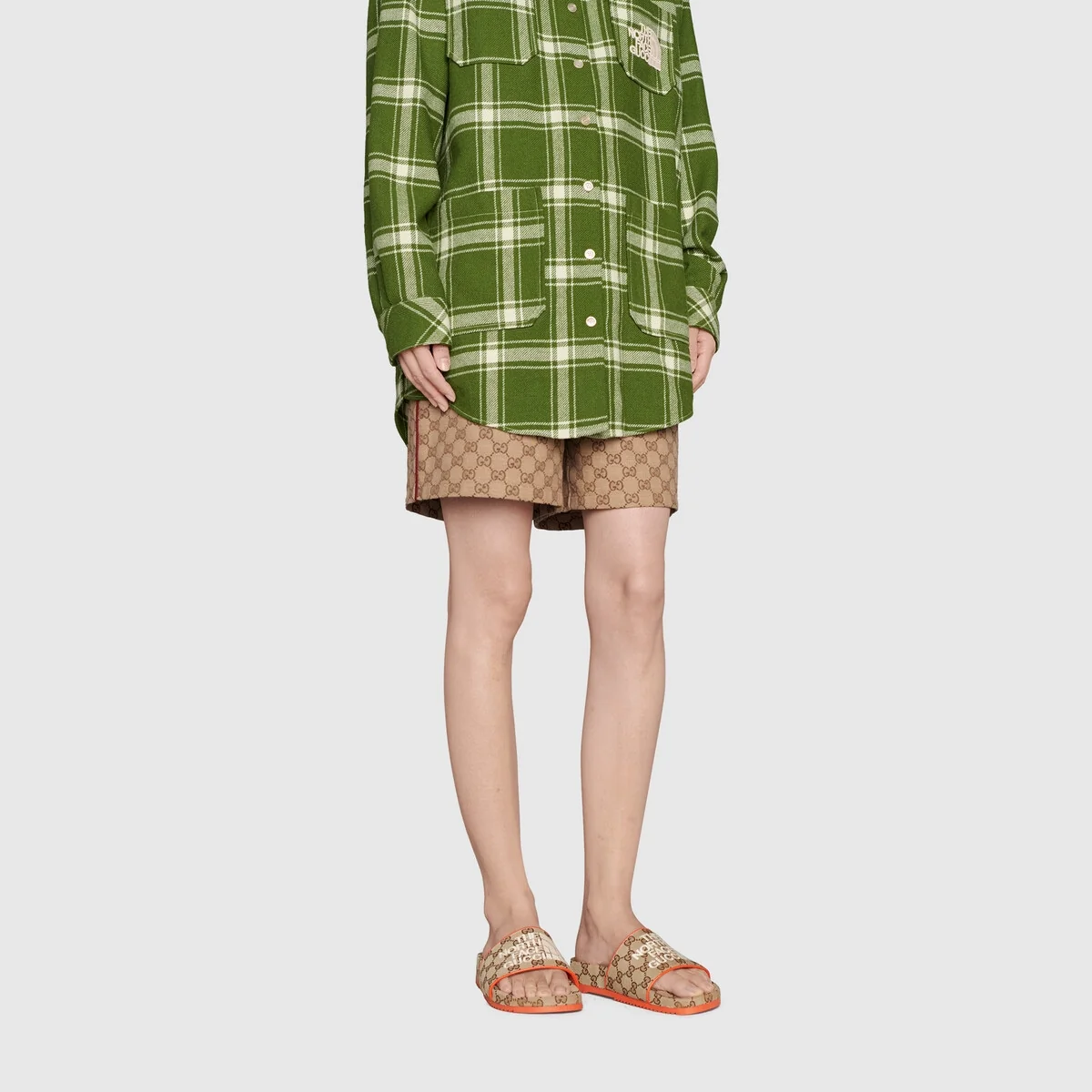 Women’s The North Face x Gucci slide view 7