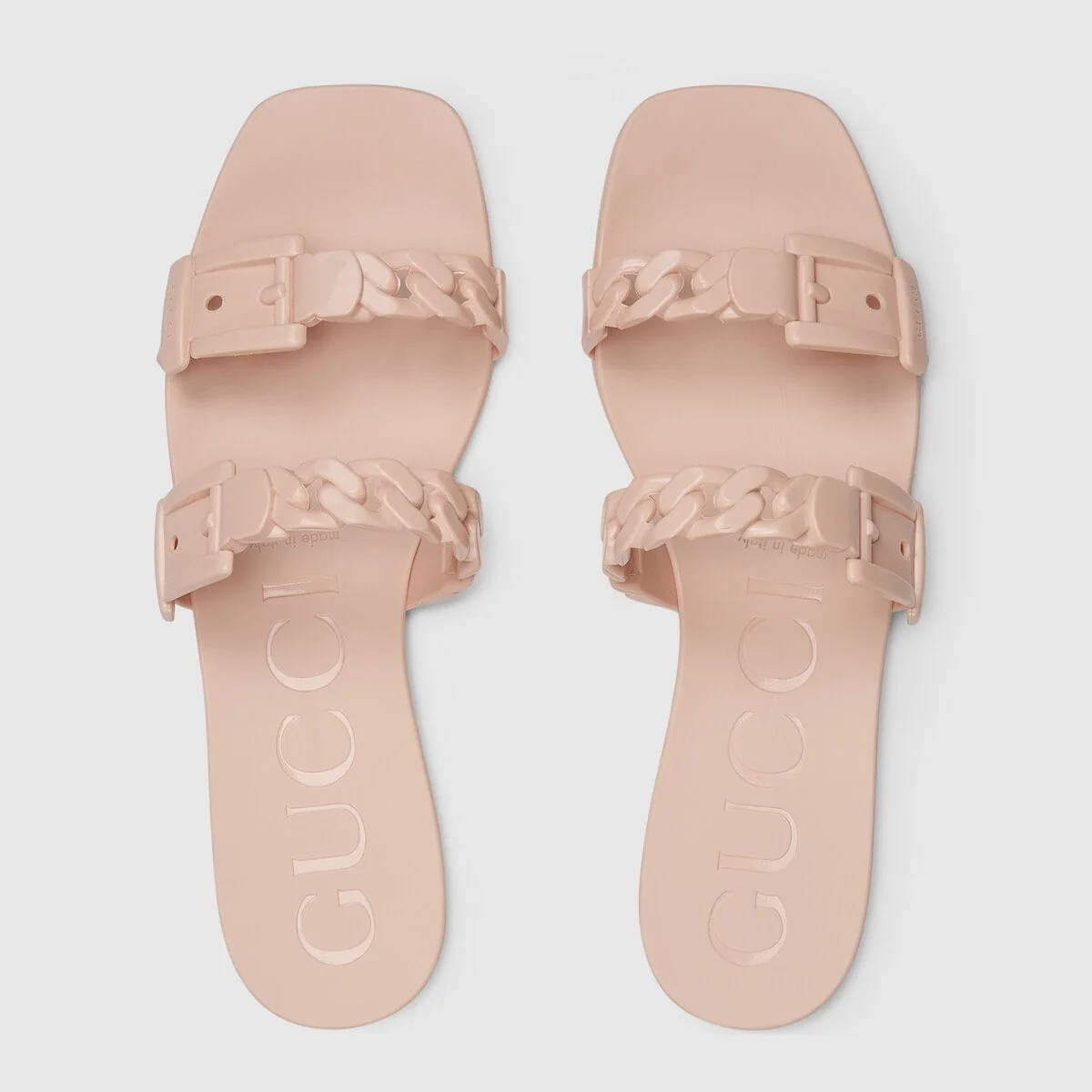 Women’s rubber slide sandal view 3