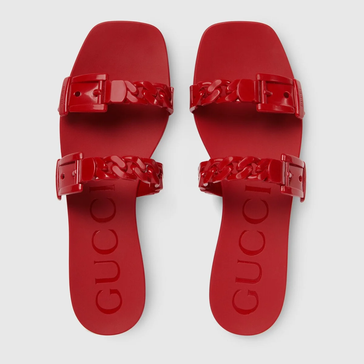 Women’s rubber slide sandal view 3
