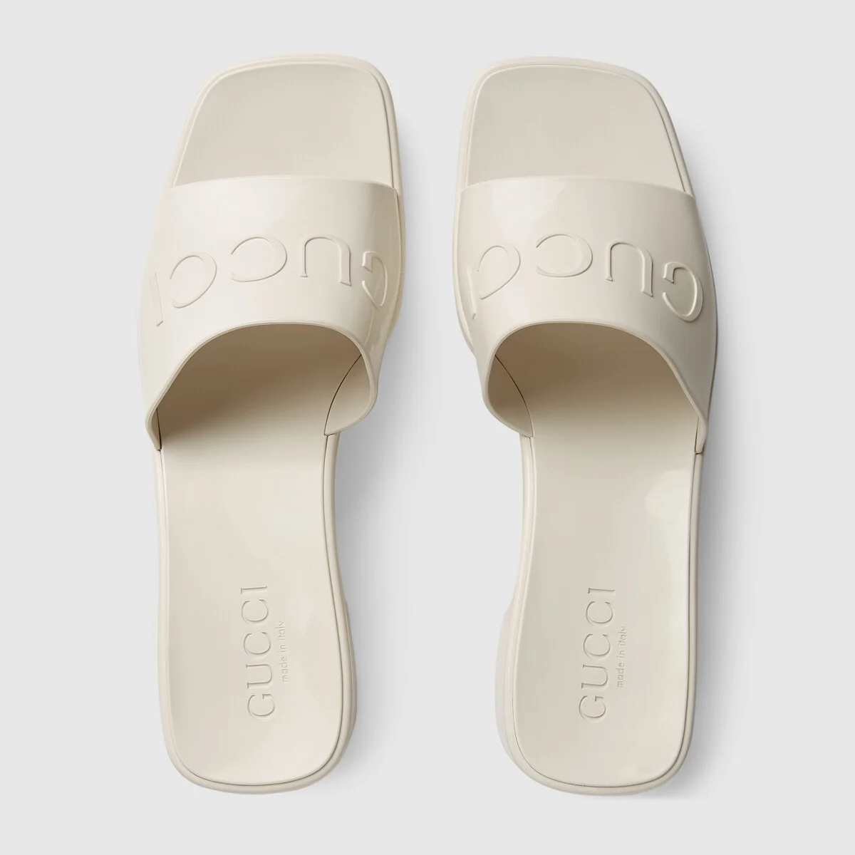 Women’s rubber slide sandal view 3