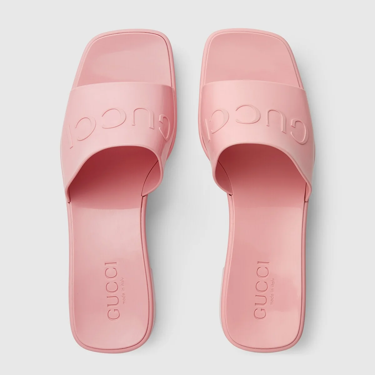 Women’s rubber slide sandal view 3
