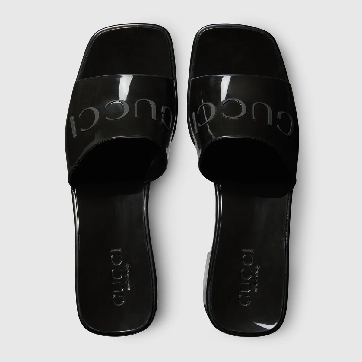 Women’s rubber slide sandal view 3