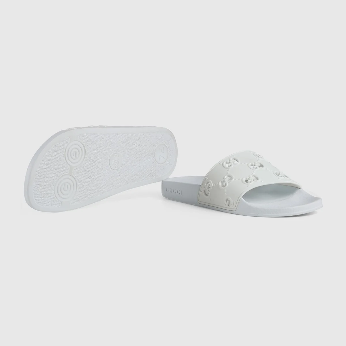 Women’s rubber GG slide sandal