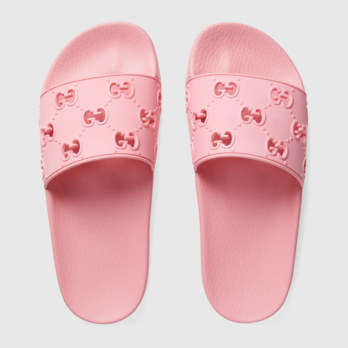 Women’s rubber GG slide sandal view 4