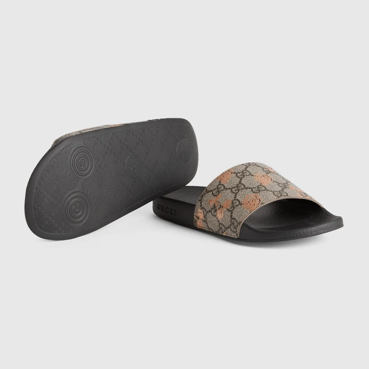 Women’s berry print slide