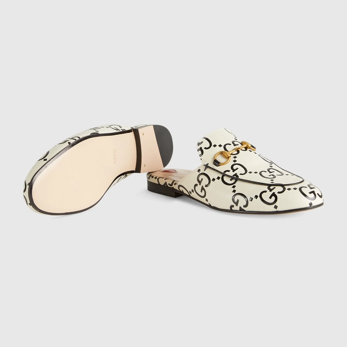 Princetown GG leather slipper view 6