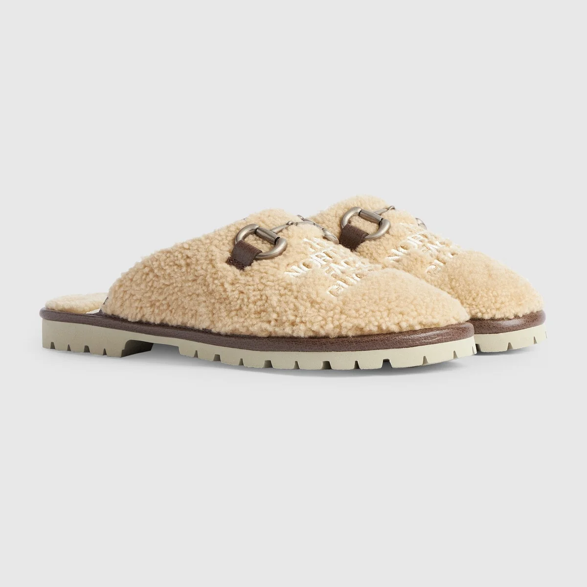 Women’s The North Face x Gucci slipper view 3