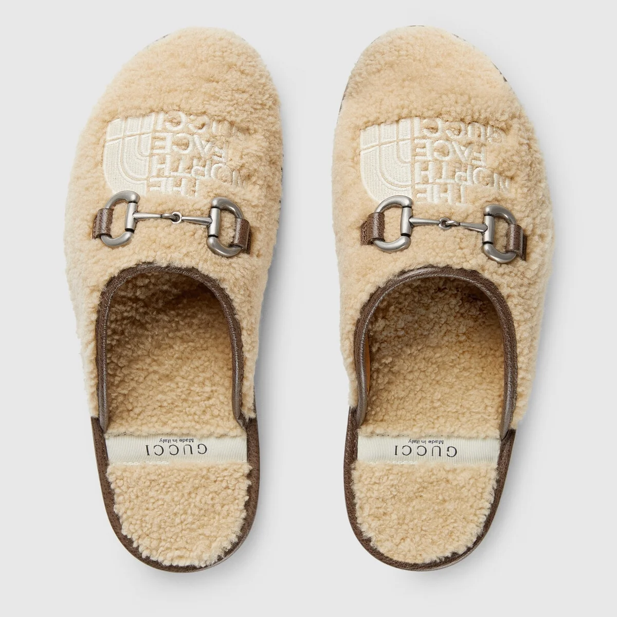 Women’s The North Face x Gucci slipper view 4