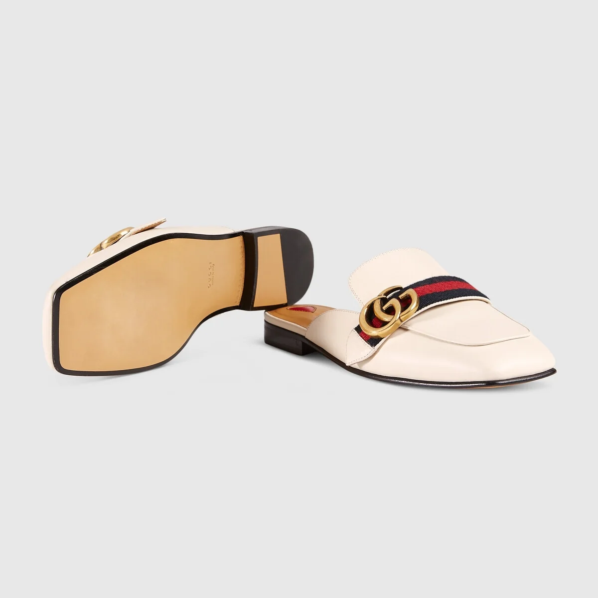 Leather slipper