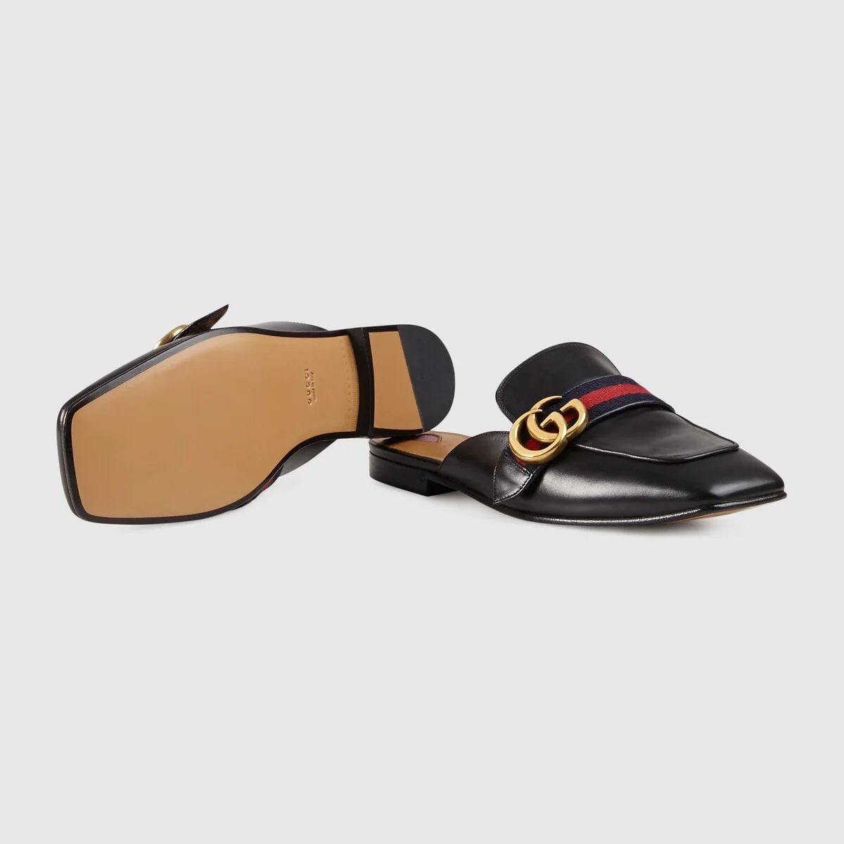 Leather slipper