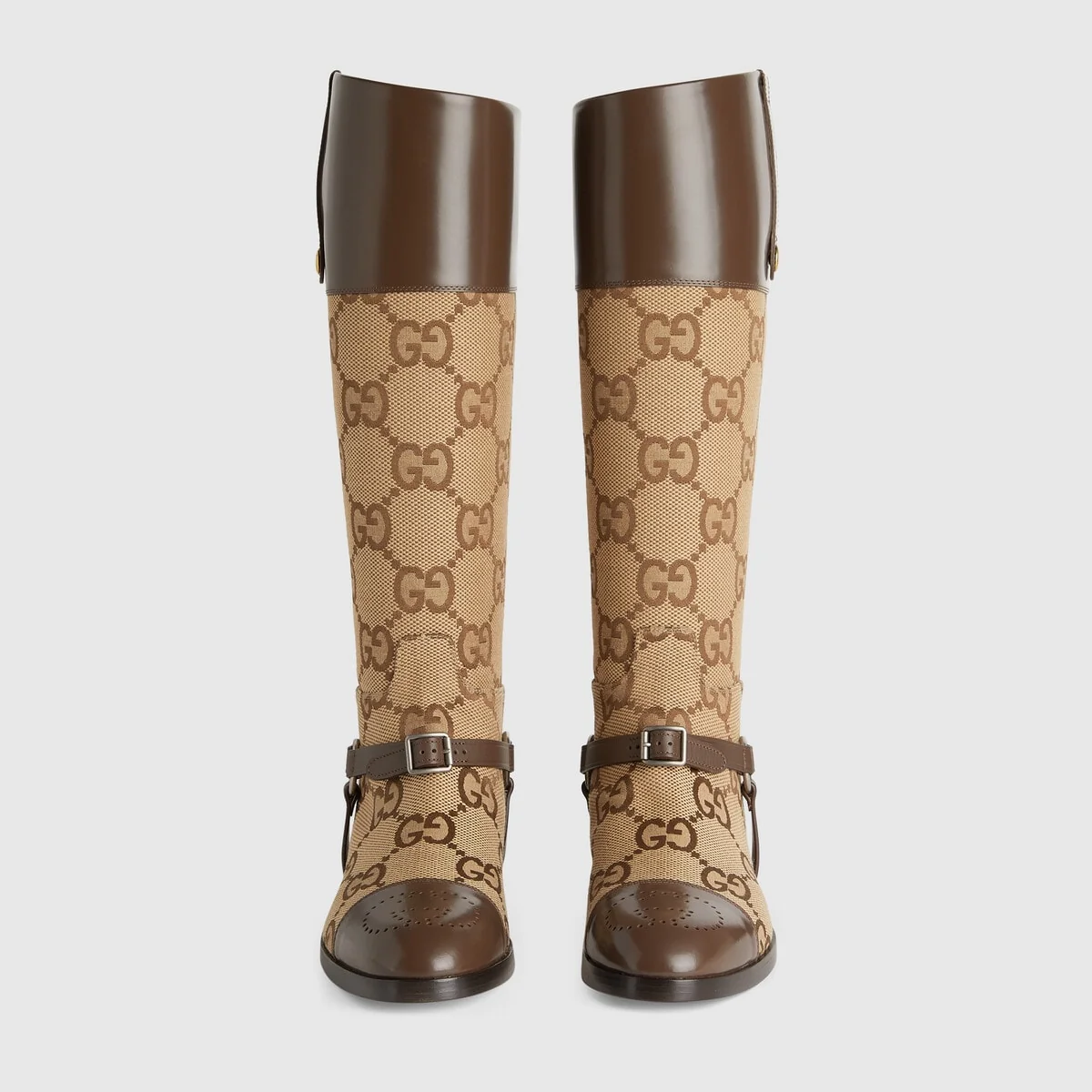 Knee-high boot with harness view 3