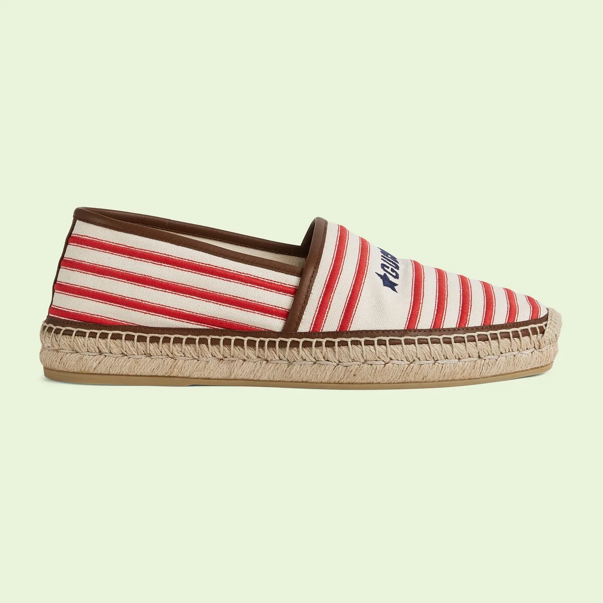 Men’s Gucci star espadrille