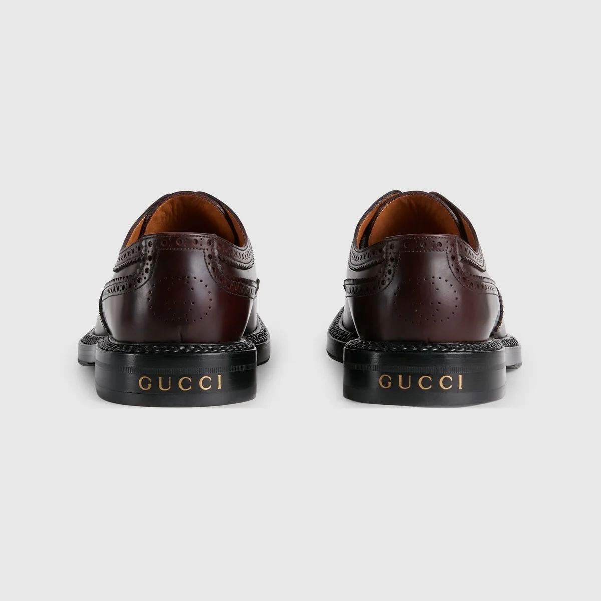 Men’s lace-up shoe with brogue details view 5