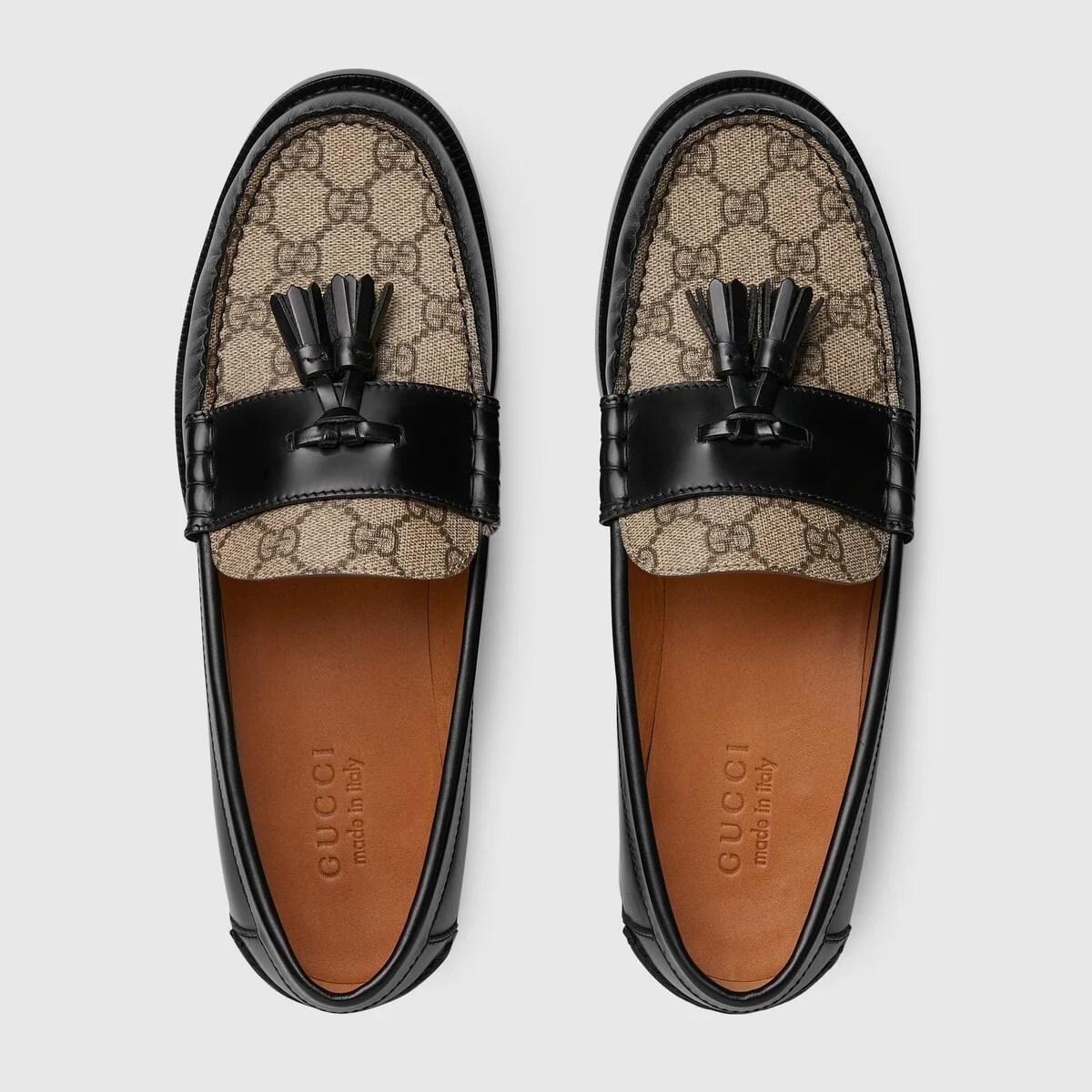 Men’s GG loafer with tassel view 4