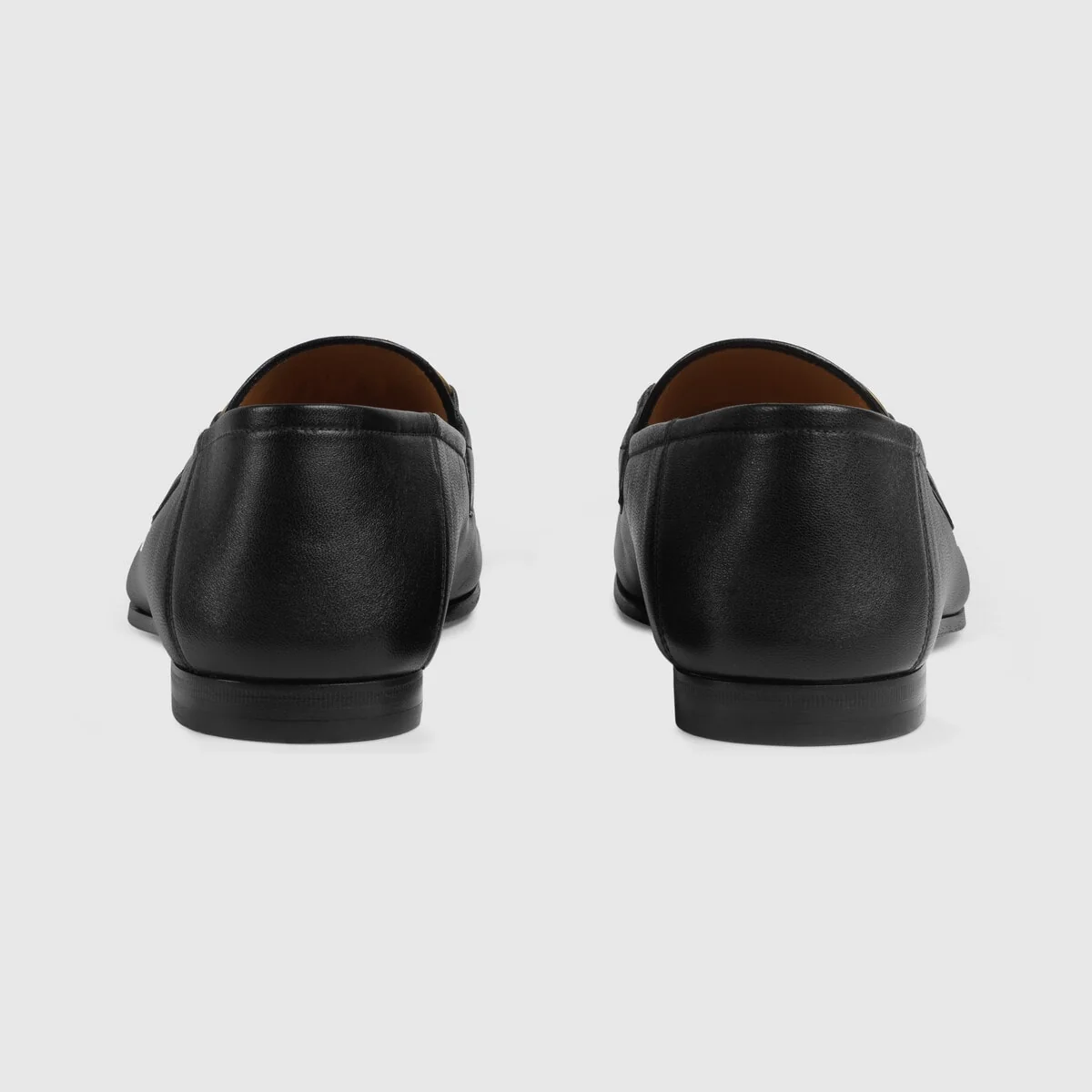 Men’s leather Horsebit loafer with Web view 5
