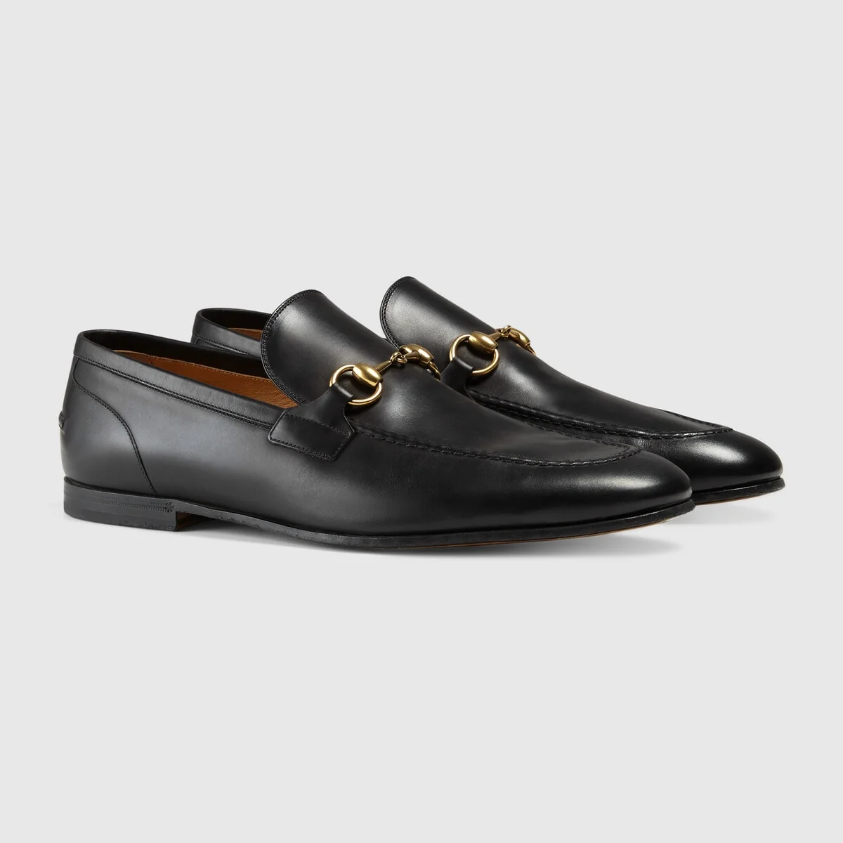 Gucci Jordaan leather loafer view 3