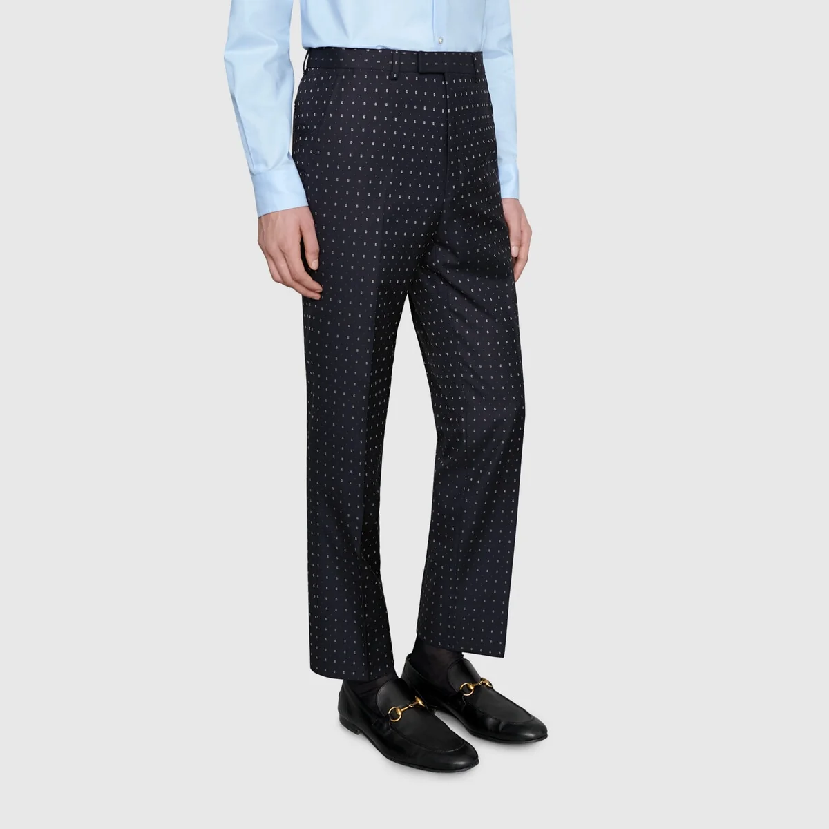 Gucci Jordaan leather loafer view 7