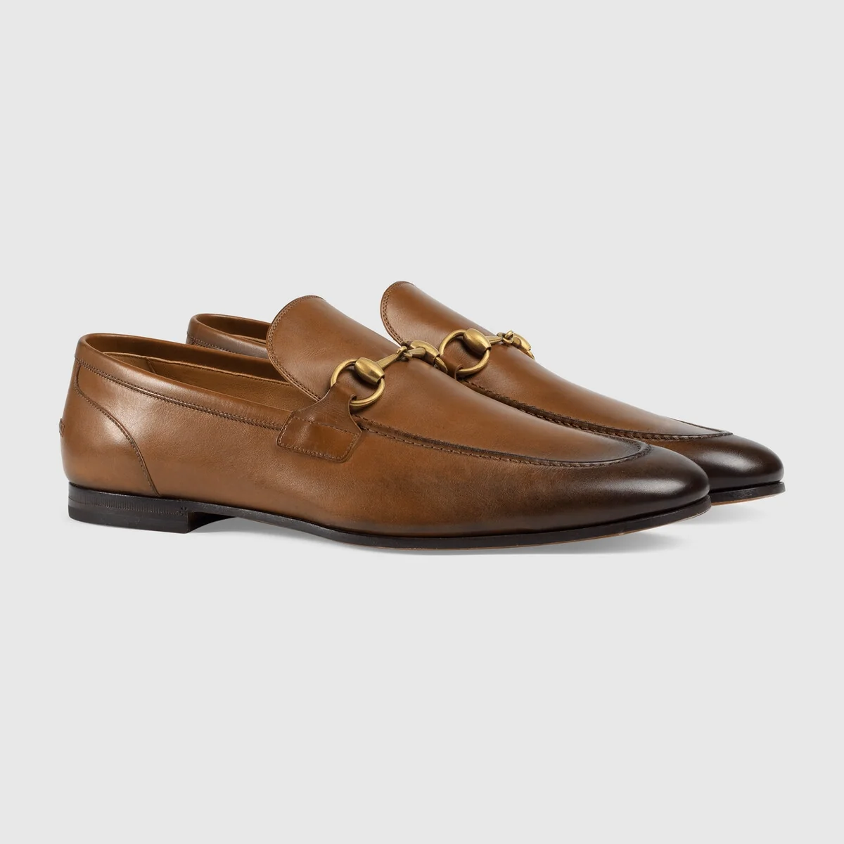 Gucci Jordaan leather loafer view 3