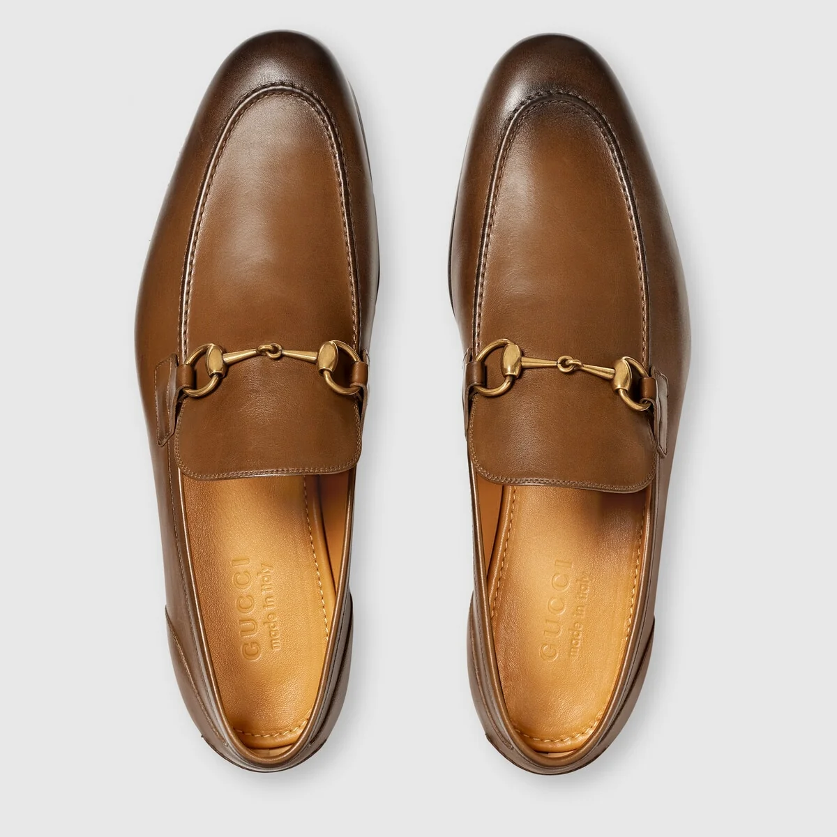 Gucci Jordaan leather loafer view 4