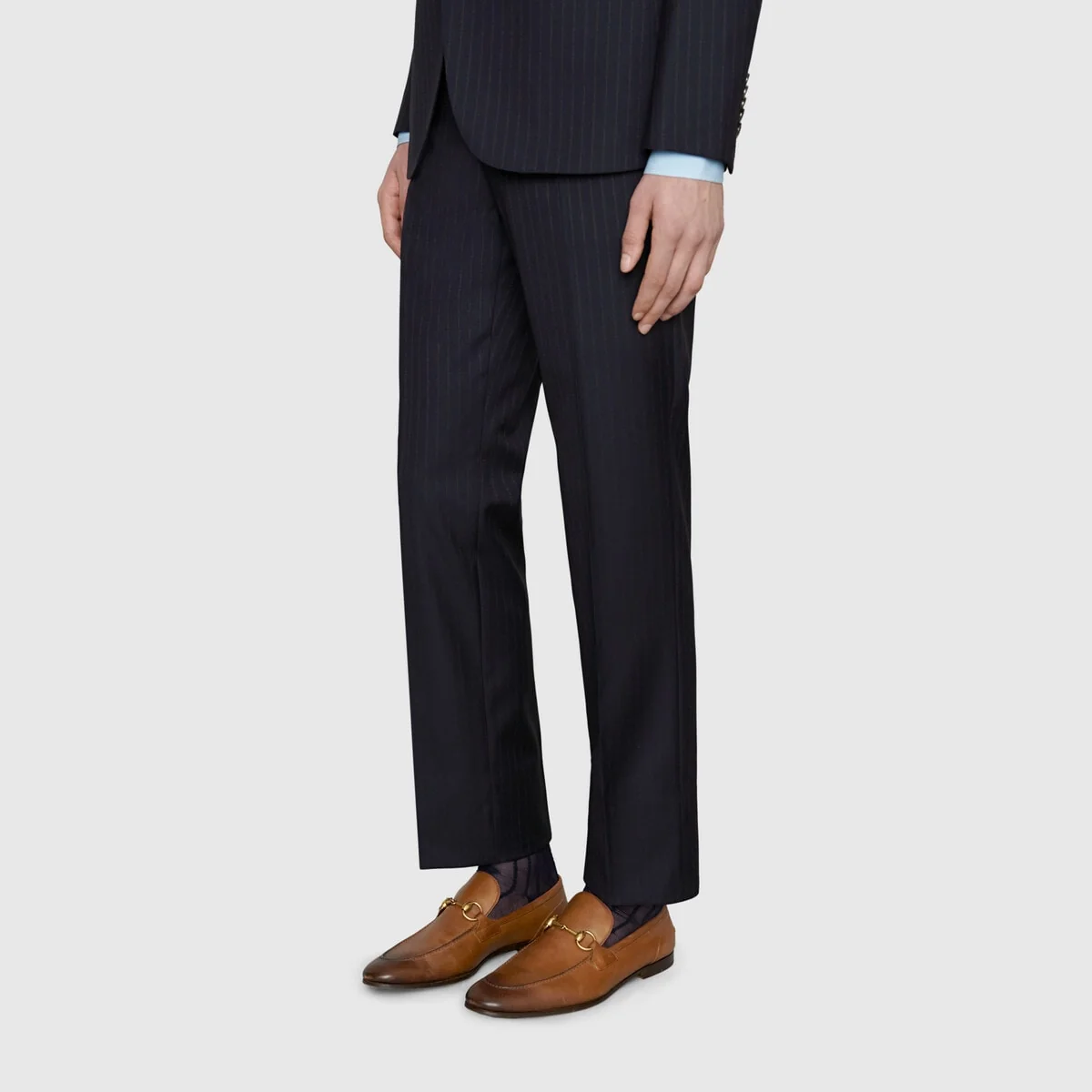 Gucci Jordaan leather loafer view 7