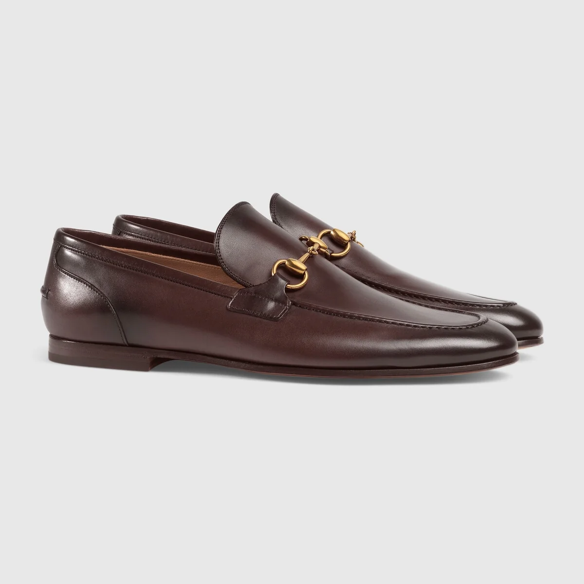 Gucci Jordaan leather loafer view 3