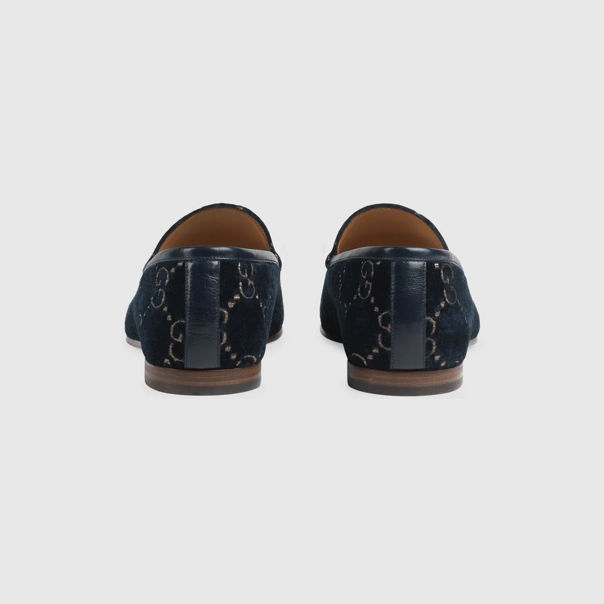 Men’s Gucci Jordaan GG velvet loafer view 5