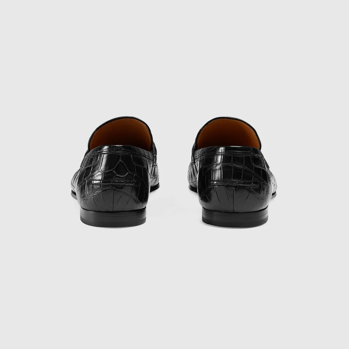 Gucci Jordaan crocodile loafer view 5