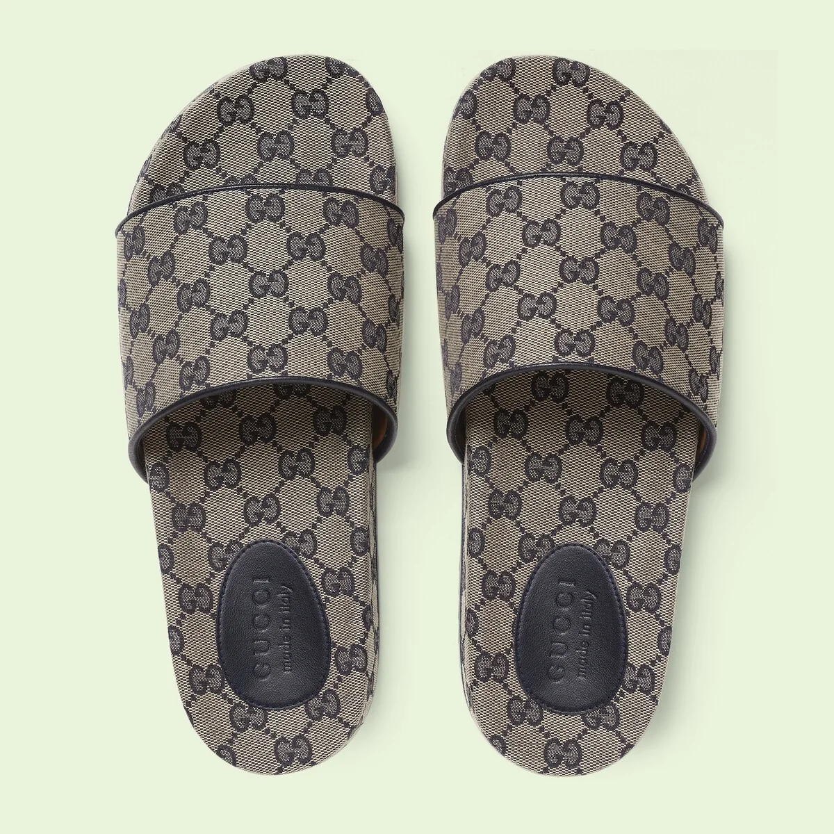 Men’s GG slide sandal view 4