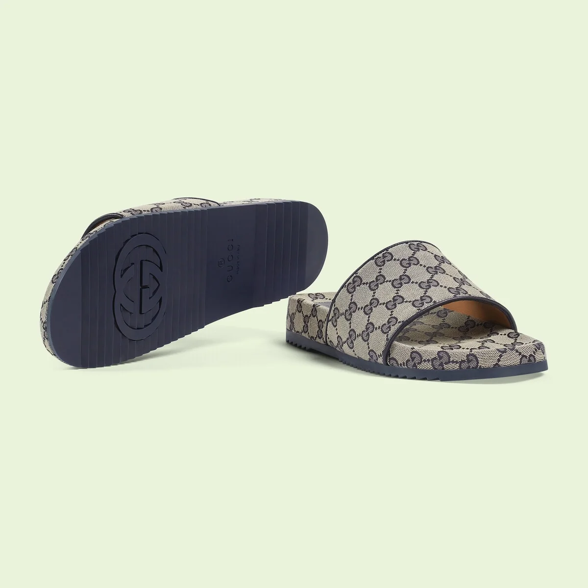 Men’s GG slide sandal view 5