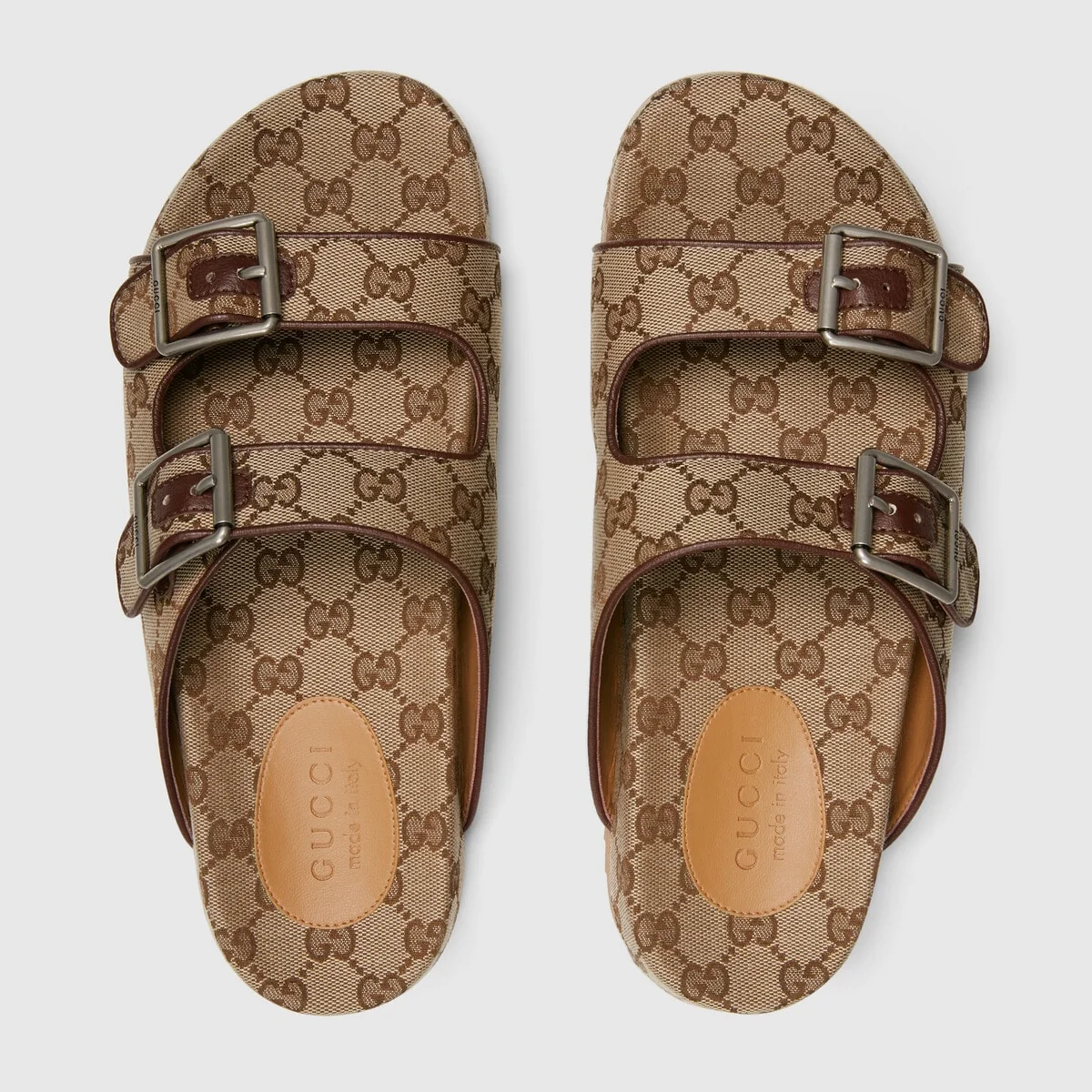 Men’s slide sandal with straps view 4